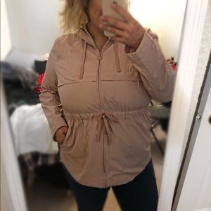 Women’s Fashion windbreaker/raincoat/zip-up Jacket